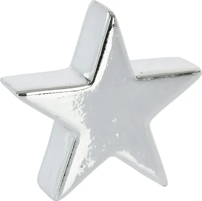 Produktbild von Stern 9cm, Silber, Dekoration
