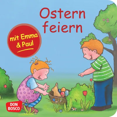 Image de Ostern feiern mit Emma und Paul. Kamishibai Bildkartenset.