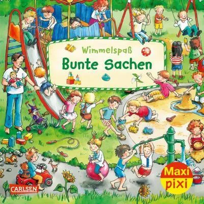Immagine prodotto di VERLAG: CARLSEN Maxi Pixi 423: Wimmelspaß Bunte Sachen