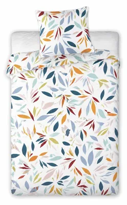 Produktbild von Bettwäsche Hotelverschluss Konfettimuster 135 x 200 cm + 80 x 80 cm