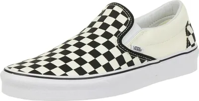 Produktbild von Vans Klassische Herren- und Damen-Sneaker zum Hineinschlüpfen mit Schachbrettmuster VN000EYEBWW1