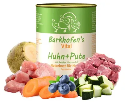 Produktbild von Barkhofen’s VITAL - Huhn + Pute 800g