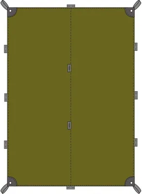 Immagine prodotto di Telo impermeabile verde oliva 285x400 cm