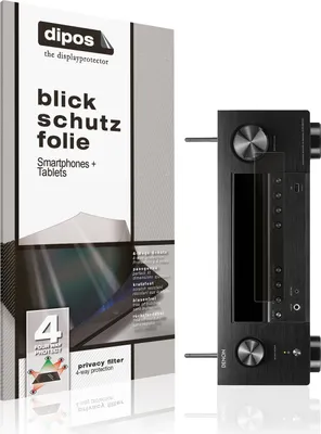 Produktbild von Blickschutzfolie für Denon AVR-X1700H matt Schutzfolie Folie Display Schutz dipos