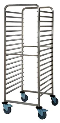 Productafbeelding van Regalwagen, model RW2118, geschikt voor Gastronorm bakplaten van formaat 2/1
