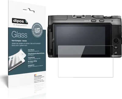 Produktbild von 1x Schutzfolie für Fujifilm X-A7 - Anti-Shock 9H Folie dipos Glass Kunststoffglas