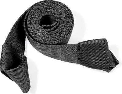 Immagine prodotto di INF Cinghia Portatile per Tappetino Yoga - Fascia Elastica in Cotone Misto Nero