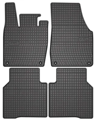 Zdjęcie produktu dla Dywaniki gumowe do Volkswagen ID.7 2023- – 4 szt., czarne, dopasowane – Wielganizator SolidPRO