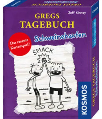 Image de Kosmos 741747 - Jeu de cartes Gregs Tagebuch - Tas de cochons