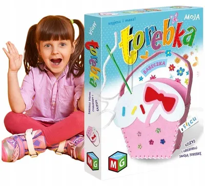 Obrázek produktu pro Multigra Kabelka Babeczka Kreativní sada pro dívky DIY