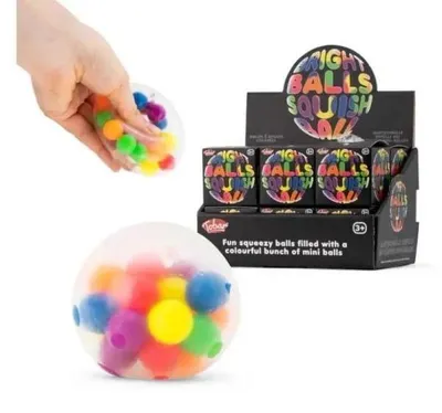 Produktbild von TOBAR SCRUNCHEMS Bright Balls Squish Ball
