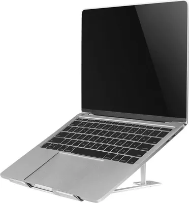 Zdjęcie produktu dla Neomounts NSLS085SILVER, Podstawka na notebooka, Srebrny, Aluminium, 25,4 cm (10"), 43,2 cm (17"), 254 - 431,8 mm (10 - 17")