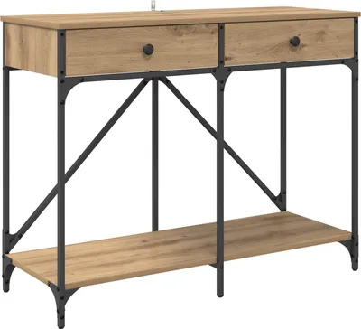 Zdjęcie produktu dla Konsola z szufladą Dąb rzemieślniczy 100 x 39 x 78,5 cm