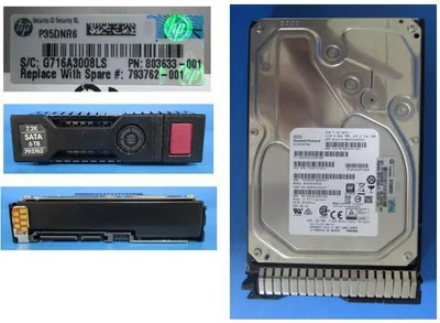 Productafbeelding van HPE 793762-001, 6 TB, 7200 RPM, 3.5 inch, Serial ATA III