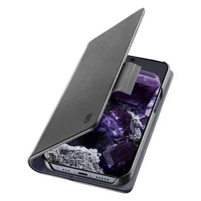 Produktbild von Cellularline Book - Google Pixel 8A Büchertasche mit Kartenfach und Magnetverschluss, Folio, Universal, Pixel 8a, 15,5 cm (6.1"), Schwarz