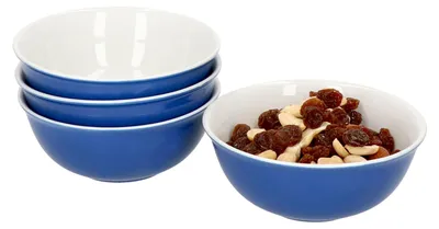 Zdjęcie produktu dla zestaw 4 misek Doppio Ø 11 cm indygo niebieskie miski na przekąski miski deserowe Ritzenhoff