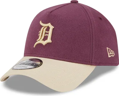 Produktbild von New Era A-Frame 9Forty Cap MOLESKIN Detroit Tigers maroon