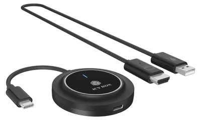 Immagine prodotto di Adapter IcyBox IB-WL101 USB-C zu HDMI Transmitter + Receiver