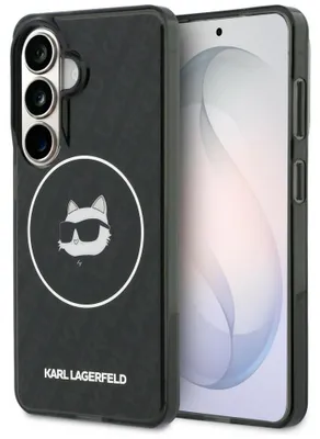 Obrázok produktu pre Kufor Karl Lagerfeld IML Repeated Choupette MagSafe pre Samsung Galaxy S26 - čierny
