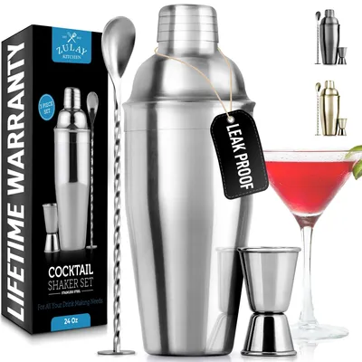 Image de Shaker à cocktails en acier inoxydable, capacité de 700 ml