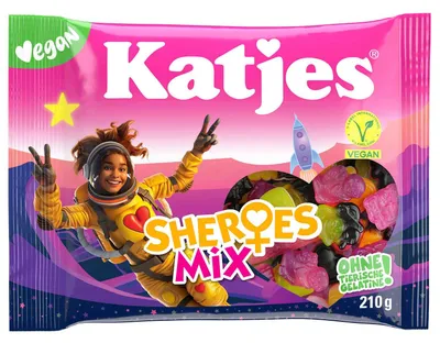 Produktbild von Katjes Sheroes Mix 210g