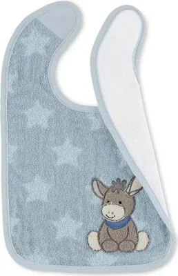 Produktbild von Sterntaler Plastik-Klettlätzchen Emmi mittelblau
