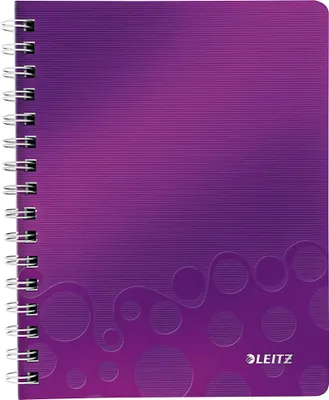 Obrázek produktu pro Leitz WOW, Purpurová, A5, 80 listy, 80 g/m², Čtverečkovaný papír