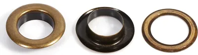 Produktbild von LiebeWH ?sen-?sen, Runde ?sen, Bronze, Schwarz, Gold, Dekoration, Zubeh?r fr Kleidung, Leder, Leinwand (14mm 20Sets)