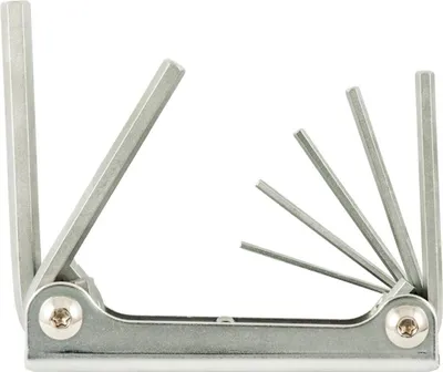 Produktbild von Fortis 4317784729970, 7 Stück(e), 1.5,2,2.5,3,4,5,6 mm, Chrom