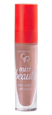 Produktbild von goldener rosafarbener matter lippenstift 03