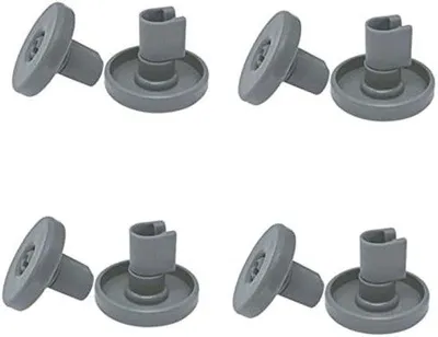 Obrázek produktu pro Zásuvka na prádlo s výsuvnými kolečky – 40 mm – spodní kolečka pro pračky – sada 8 koleček