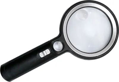 Obrázek produktu pro Lupa 5X 13X 20X Ruční lupa UV světlo s 30ks LED pro kontrolu čtení