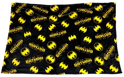 Produktbild von Batman DC Comics Flanell Wohndecke warme Kuscheldecke 110x150 cm
