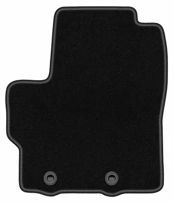 Image de Tapis conducteur en moquette pour Toyota Yaris Cross 2020- (crossover) – 1 pièce, noir, sur mesure – Wielganizator BASIC