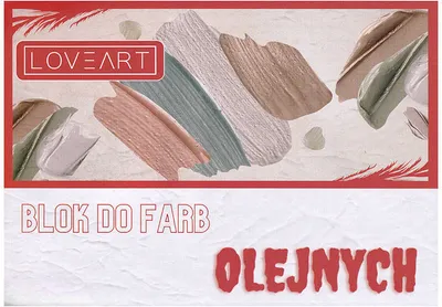 Zdjęcie produktu dla Blok do farb olejnych Loveart 250g - 210x297mm