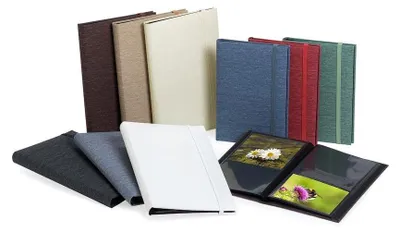 Produktbild von Fotoalbum 13x18/72 pop. CANVAS Bordeauxrot