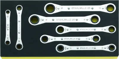 Immagine prodotto di Stahlwille S-insert Con set di chiavi a cricchetto TCS 25/7