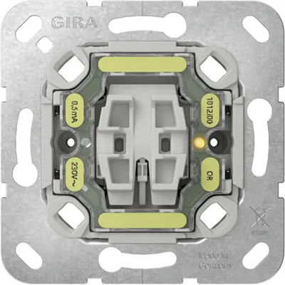 Immagine prodotto di Gira Interruttore a bilanciere Off, doppio polo, senza interruttore, inserto 382200