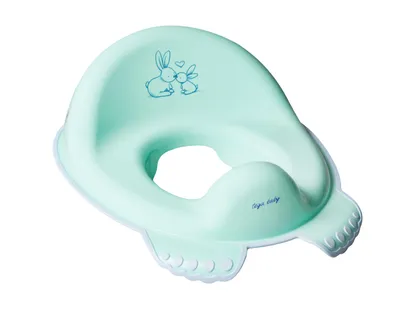 Produktbild von Tega Baby Rutschfester WC-Sitz Bunnies grün