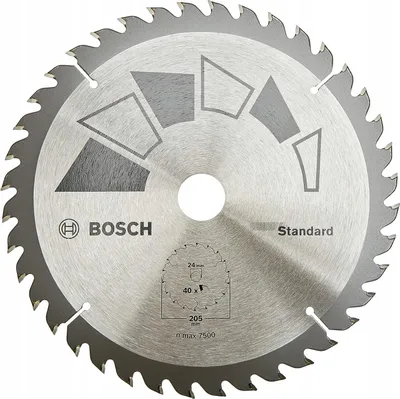 Produktbild von Bosch 2 609 256 822, Holz, 20,5 cm, 2,4 cm, 2,2 mm, Bosch, 1 Stück(e)