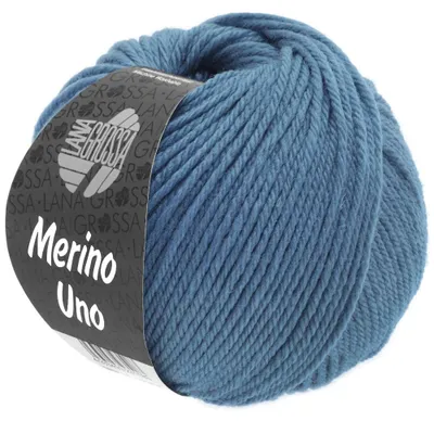 Produktbild von Lana Grossa - Merino Uno 0027 jeansblau