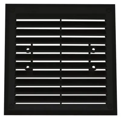 Productafbeelding van Ventilatierooster met gaas 175 * 175 mm grafiet