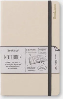 Produktbild von Bookaroo Notizbuch Journal A5 Cremefarben