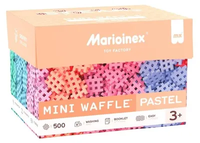 Zdjęcie produktu dla Mini Waffle Pastel 500 elementów