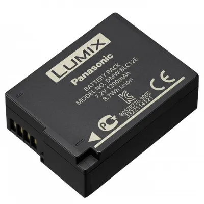 Produktbild von Panasonic DMW-BLC12, 1200 mAh, 7,2 V, Lithium-Ion (Li-Ion)