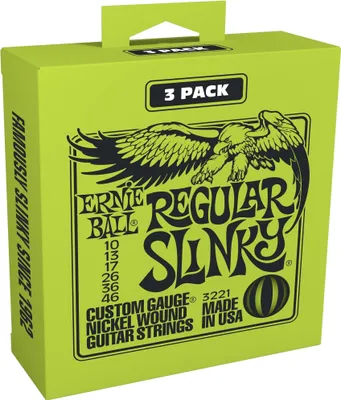 Obrázek produktu pro Ernie Ball Regular Slinky Electro 6 kusů steel kytary