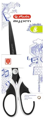 Immagine prodotto di Herlitz 50027194 Schere my.pen linksh schwarz/weiß