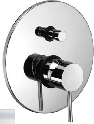 Produktbild von Paffoni Light - Unterputzarmatur für 2 Verbrauchsgeräte, Weiß matt LIG015BO