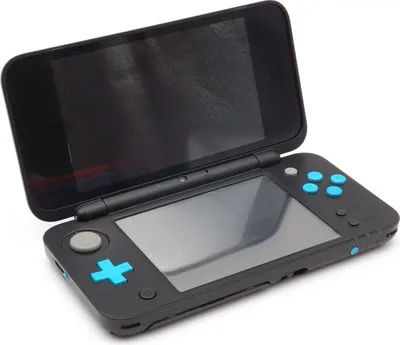 Produktbild von New Nintendo 2DS XL, Farbe Schwarz/Türkis