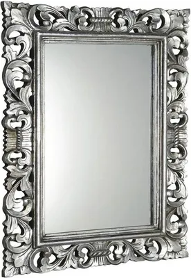 Image de Sapho Scule - Miroir dans un cadre 700x1000 mm, argent IN156